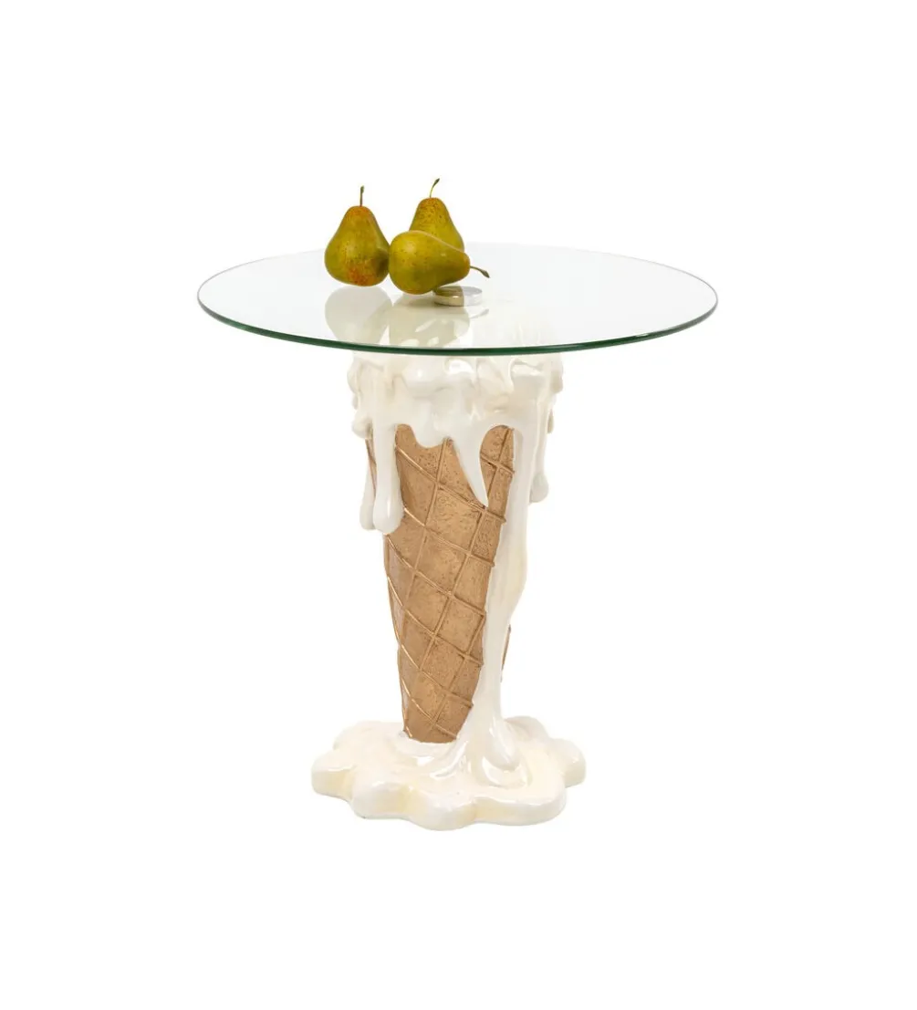 Stolik bistro ICE CREAM VANILLA 48 cm