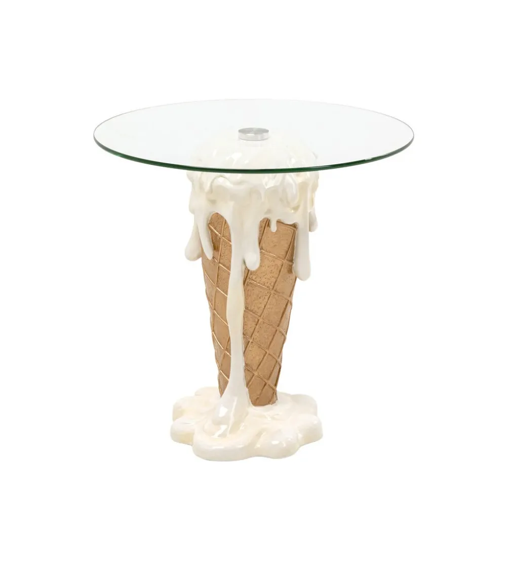 Stolik bistro ICE CREAM VANILLA 48 cm