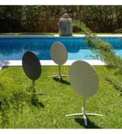 Stolik bistro KUKY 70 cm biały