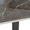 Stolik bistro SINTERED 80 cm efekt marmuru