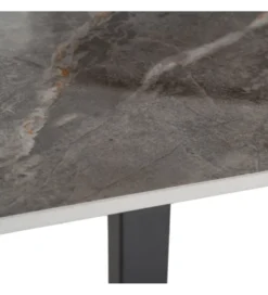 Stolik bistro SINTERED 80 cm efekt marmuru