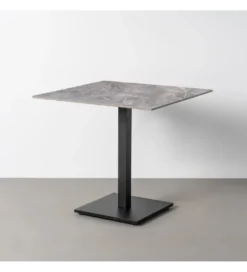 Stolik bistro SINTERED 80 cm efekt marmuru