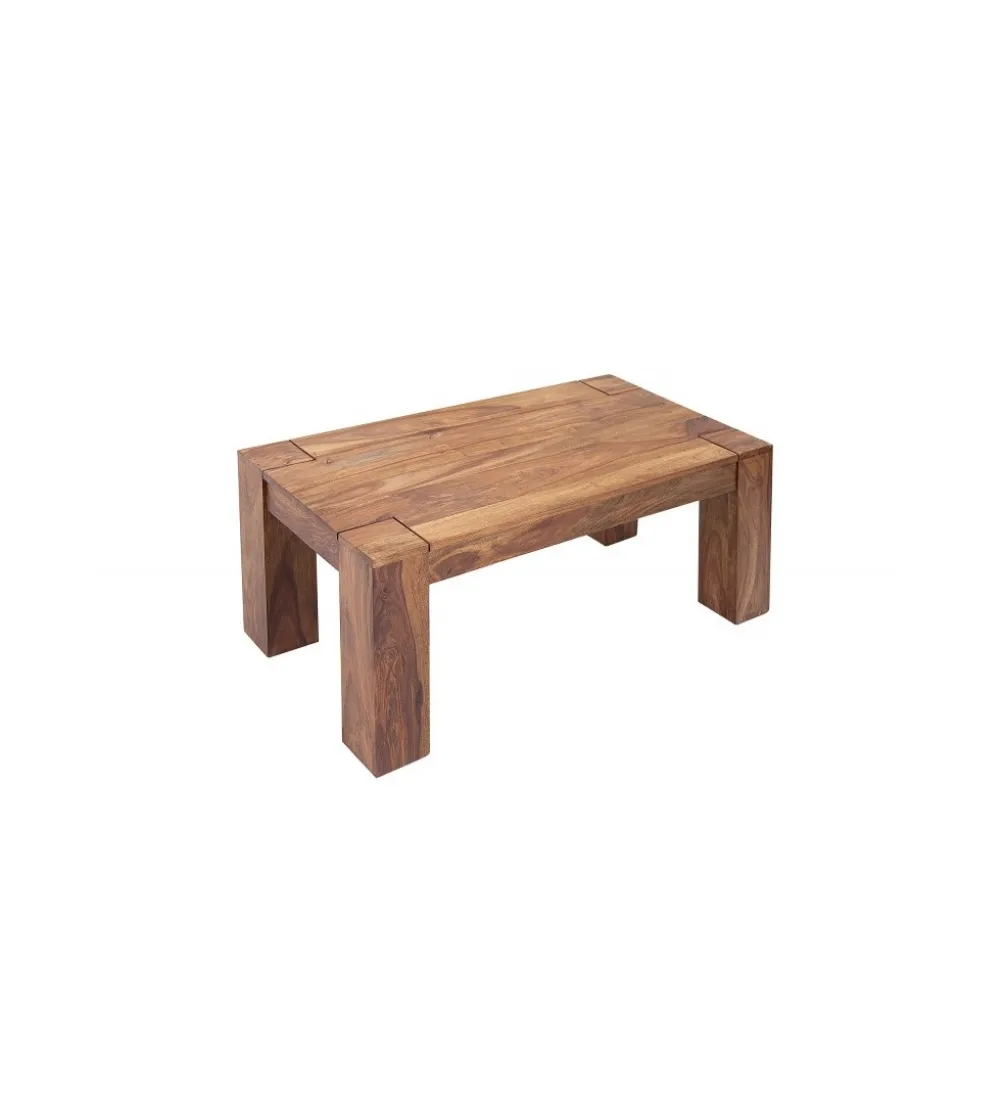 Stolik FINICE Makassar 100 cm drewno sheesham