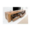 Stolik FINICE Makassar pod TV 170 cm drewno Sheesham