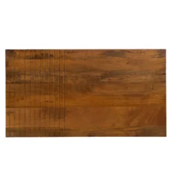 Stolik kawowy ABNER 110 cm drewno mango Brązowa