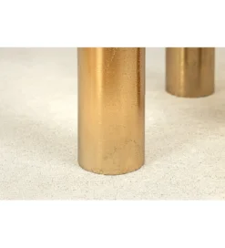 Stolik kawowy ABSYNT 55 cm antyczny złoty