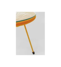 Stolik kawowy ACAPULCO 50 cm mono pomarańczowy