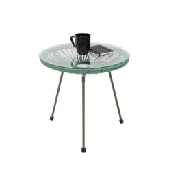 Stolik kawowy ACAPULCO 50 cm mono zielony