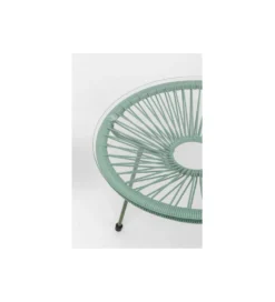 Stolik kawowy ACAPULCO 50 cm mono zielony