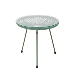 Stolik kawowy ACAPULCO 50 cm mono zielony