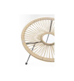 Stolik kawowy ACAPULCO 50 cm naturalny
