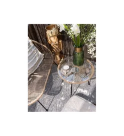 Stolik kawowy ACAPULCO 50 cm naturalny