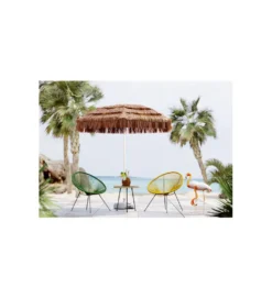 Stolik kawowy ACAPULCO 50 cm naturalny