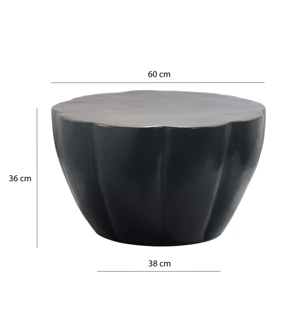 Stolik kawowy ALEMANO 60 cm czarny