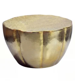 Stolik kawowy ALEMANO 60 cm złoty