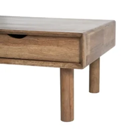 Stolik kawowy AMY 120 cm drewno kauczuk