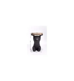 Stolik kawowy ANIMAL BEAR 33 cm czarny