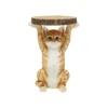 Stolik kawowy ANIMAL MS CAT 33 cm brązowy