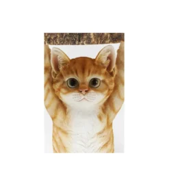 Stolik kawowy ANIMAL MS CAT 33 cm brązowy