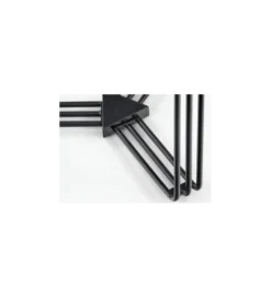 Stolik kawowy ANTICA 80 cm w optyce czarnego marmuru