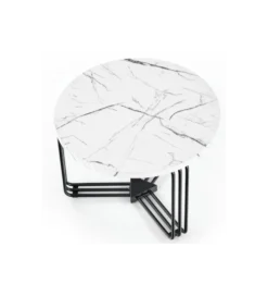 Stolik kawowy ANTICA 55 cm w optyce marmuru