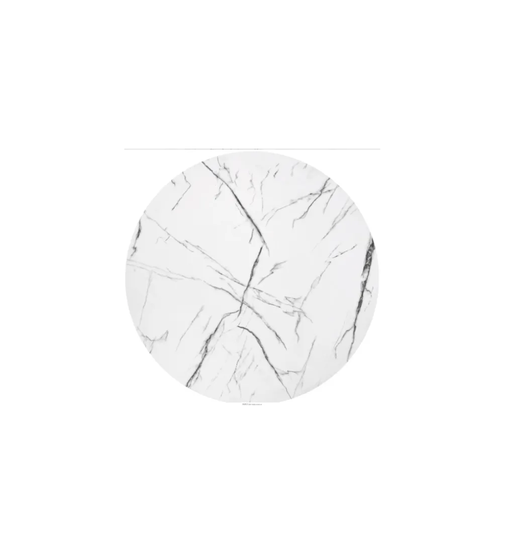 Stolik kawowy ANTICA 55 cm w optyce marmuru