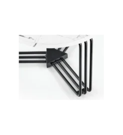 Stolik kawowy ANTICA 55 cm w optyce marmuru