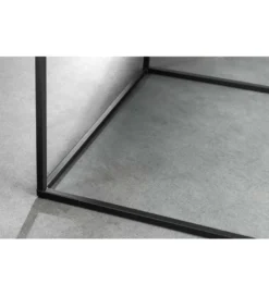 Stolik kawowy ARCHITECTURE 60 cm w optyce czarnego marmuru