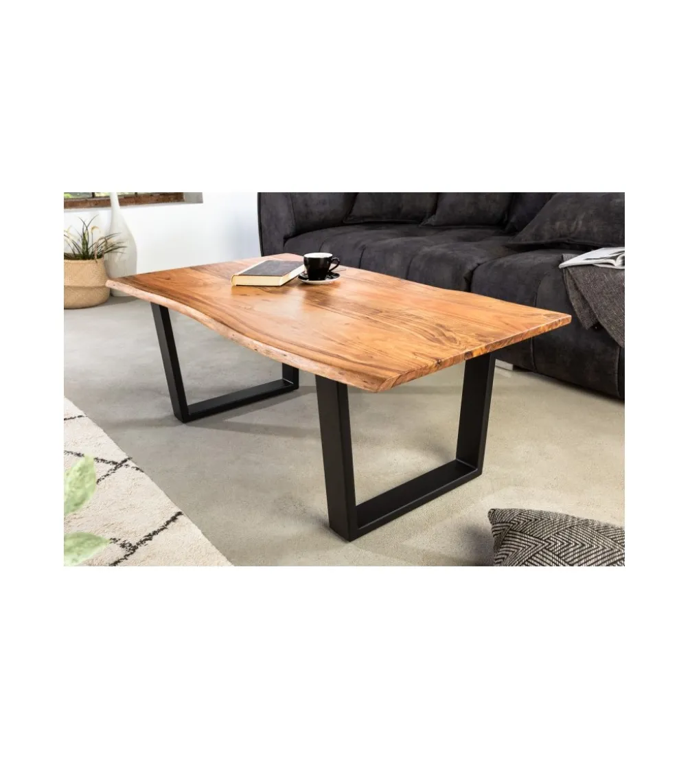 Stolik Kawowy ARKTYKA Maamut 120 Cm drewno Akacja