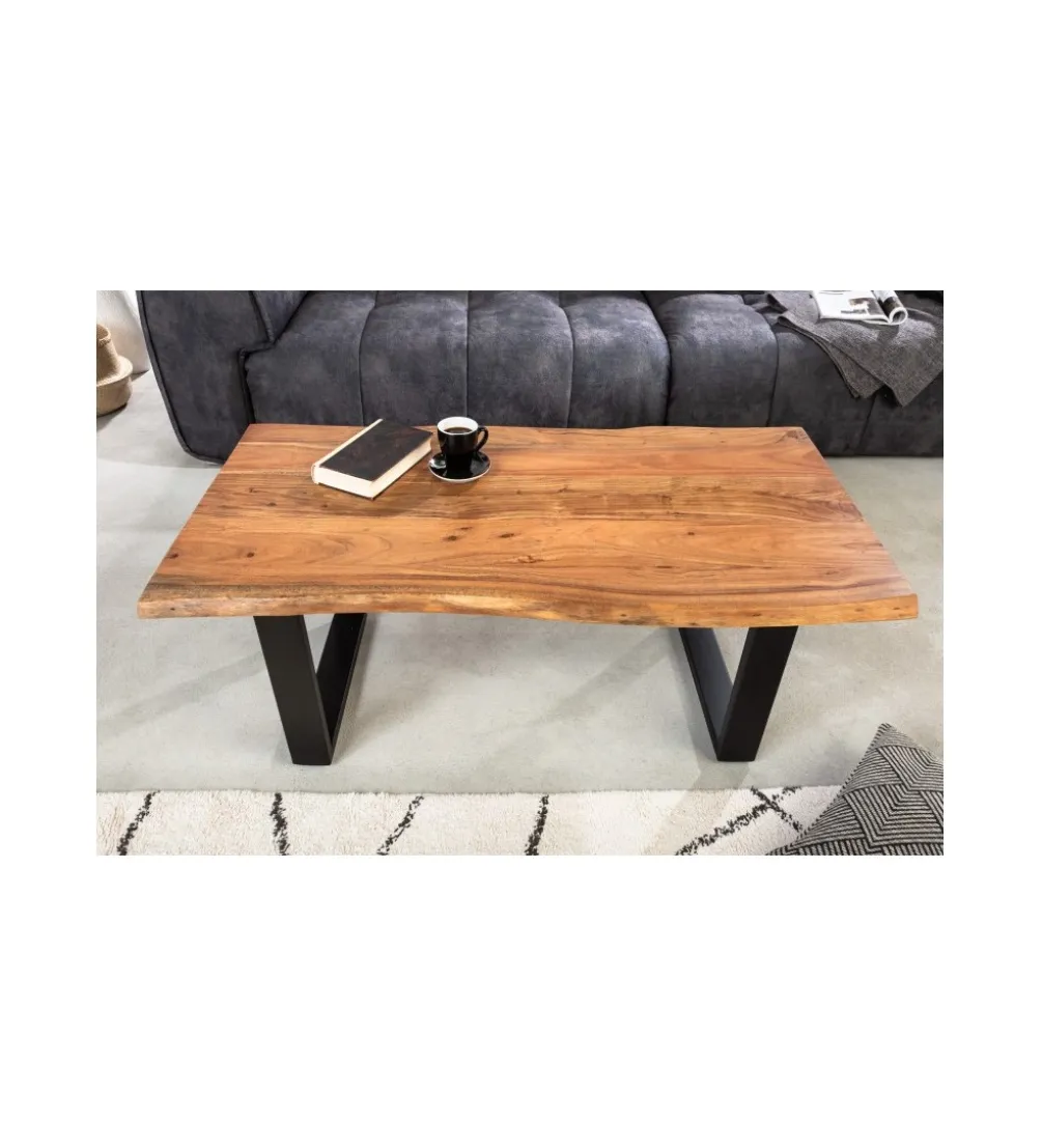 Stolik Kawowy ARKTYKA Maamut 120 Cm drewno Akacja