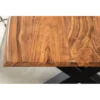Stolik kawowy ARKTYKA Mammut X 120 cm drewno akacja honey