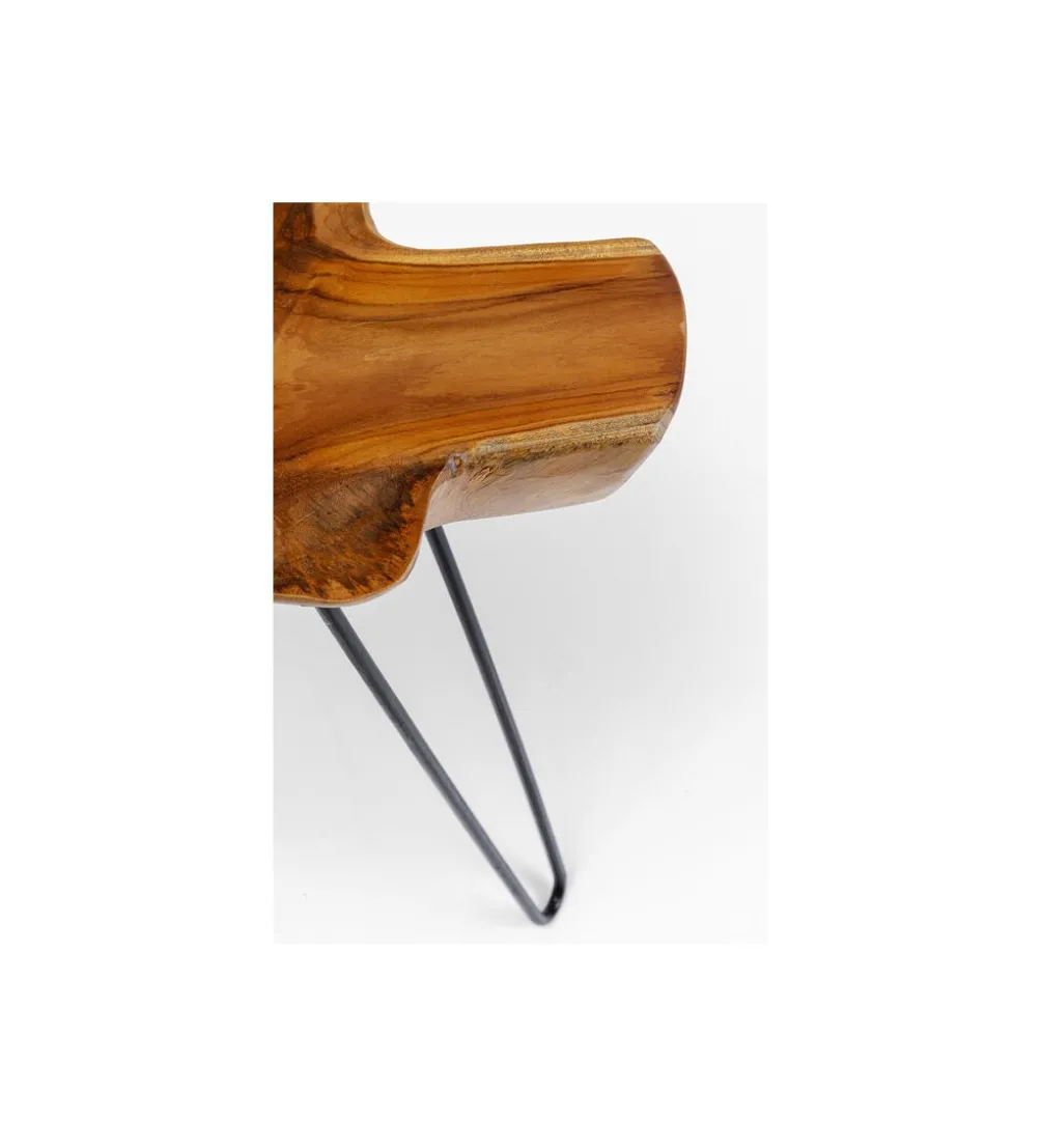 Stolik kawowy Aspen 50 cm dewno teak