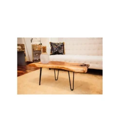 Stolik kawowy ASPEN drewno teak