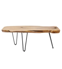 Stolik kawowy ASPEN drewno teak