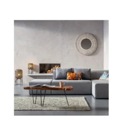 Stolik kawowy ASPEN drewno teak