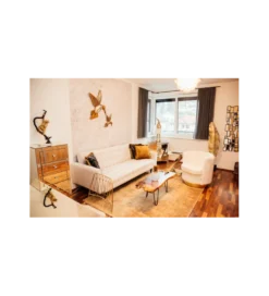Stolik kawowy ASPEN drewno teak