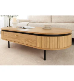 Stolik kawowy ATELIER 120 cm kolor dębu
