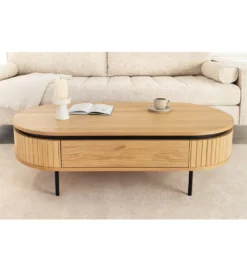Stolik kawowy ATELIER 120 cm kolor dębu