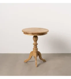 Stolik kawowy AXEI 50 cm drewno mindi