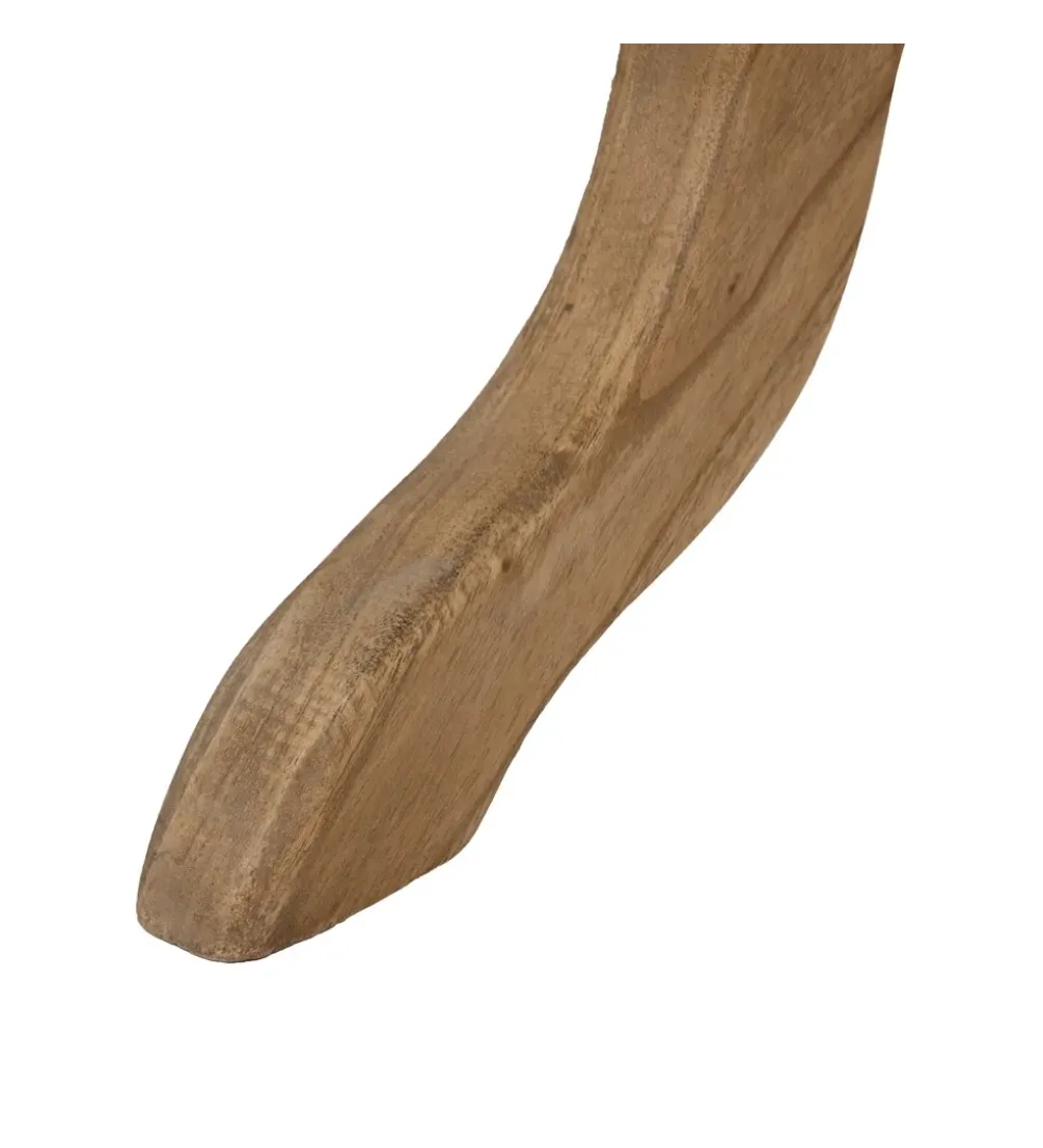 Stolik kawowy AXEI 50 cm drewno mindi