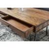 Stolik kawowy BAGLI 110 cm drewno sheesham
