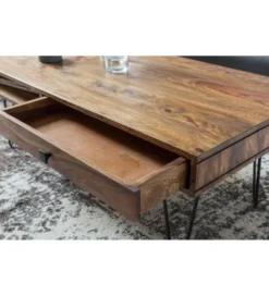 Stolik kawowy BAGLI 110 cm drewno sheesham