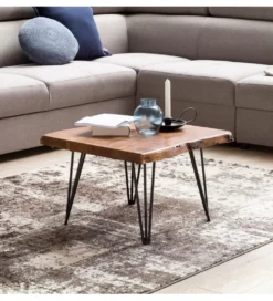 Stolik kawowy BAGLI 56 cm drewno sheesham