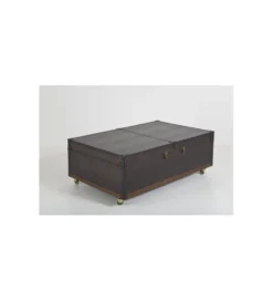 Stolik kawowy BAR GLOBETROTTER 120 cm brązowy