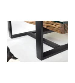 Stolik kawowy Barrakuda 130 cm drewno teak