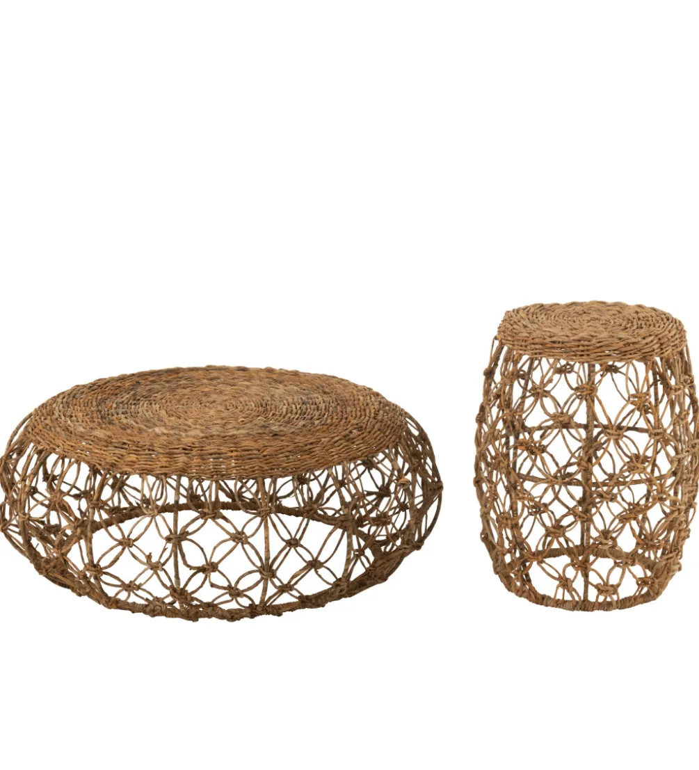 Stolik kawowy BARREL 60 cm naturalny