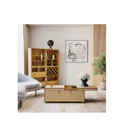 Stolik kawowy BAR VENEZIA 120 cm kremowy