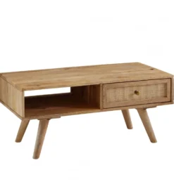 Stolik kawowy BELIZE 90 cm drewno mango