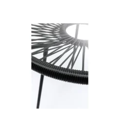 Stolik kawowy boczny ACAPULCO MONO 50 cm czarny