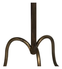 Stolik kawowy boczny AROTONI 71 cm antyczne złoto